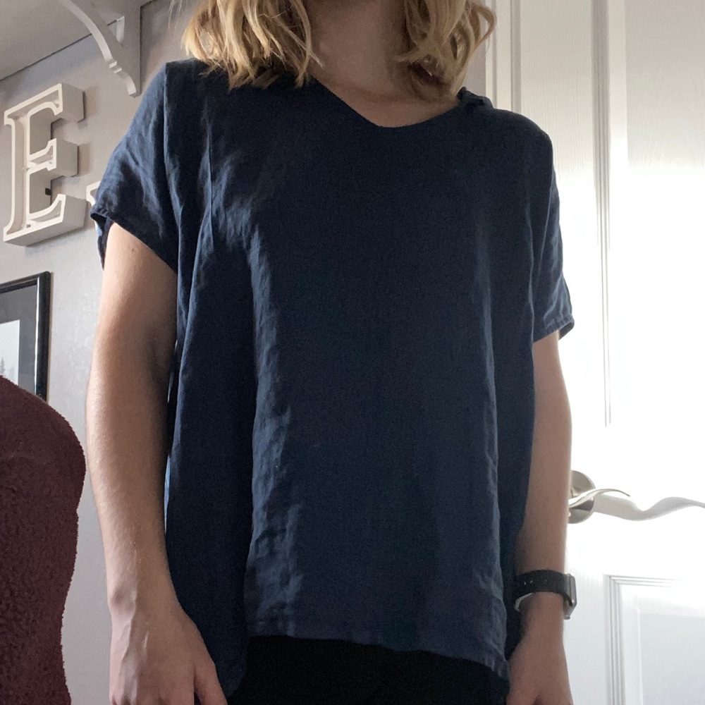 Blue lightweight Boutique Top
